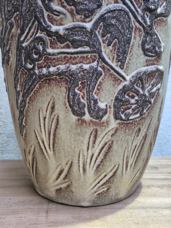 Image 1 of Scheurich Keramik West-Germany XL Floor Vase.