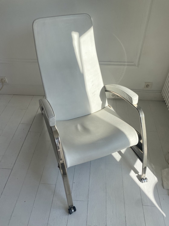 Sillón Jean Prouvé Grand Repos – Tecta, Loveseat, Leather, Metal (photo 14 of 14)