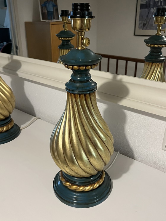 Image 1 of Vintage Hollywood Regency-style table lamps | 1960-1970 | Top condition!