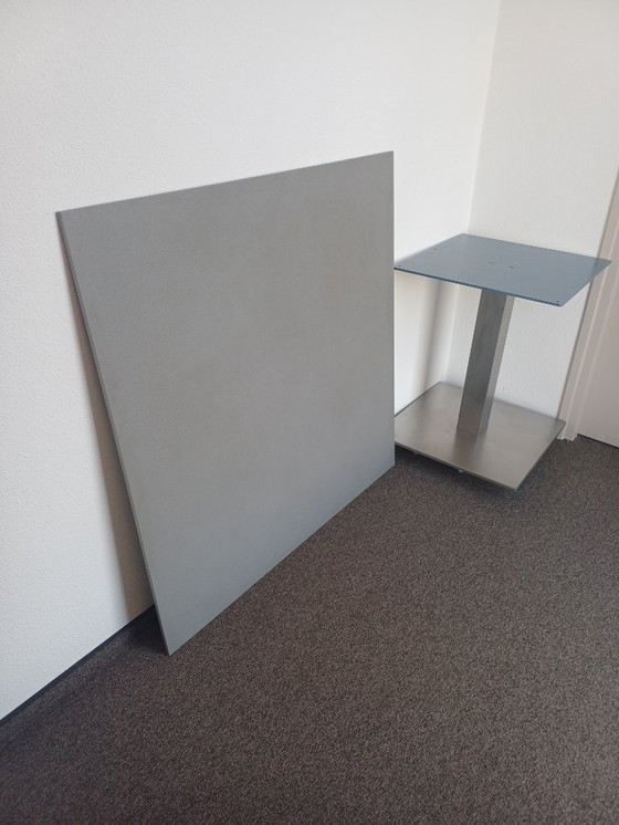 Image 1 of Tavolo da pranzo in pietra naturale massiccia, marca sconosciuta