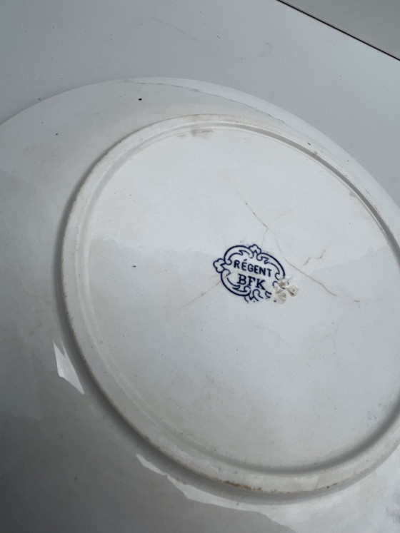 Image 1 of Boch Frères Keramis (BFK) "Terre de Fer" bord "Régent"