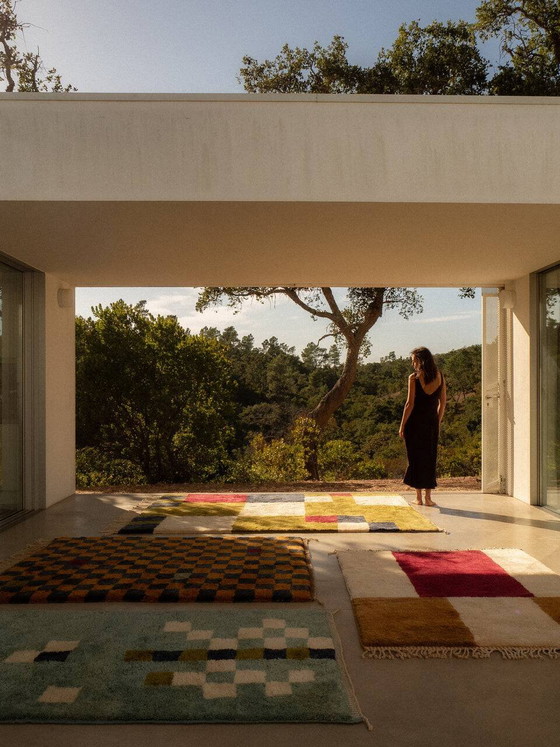Alfombra 100% lana marroquí, regalo de Navidad – Wool, Cotton, Modern (photo 2 of 3)