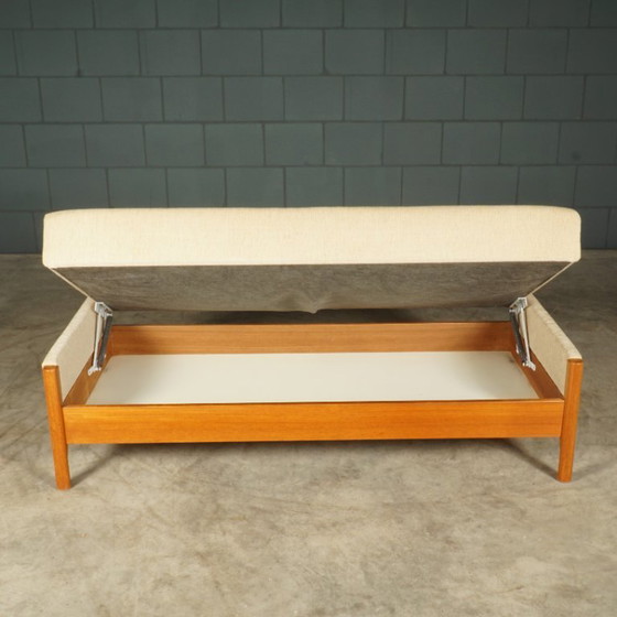 Image 1 of Ensemble de bancs pliants danois – Den Blaa Fabrik – 1960