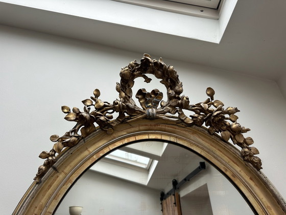 Specchio / ovale / Antico – Legno (photo 3 of 5)