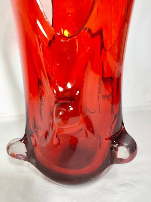 Murano glass vase. Italy, 1970s.