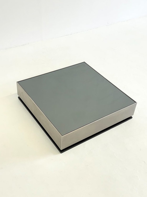 Giovanni Ausenda Coffee Table NY FORM Mirror Glass – Chrome (photo 6 of 8)