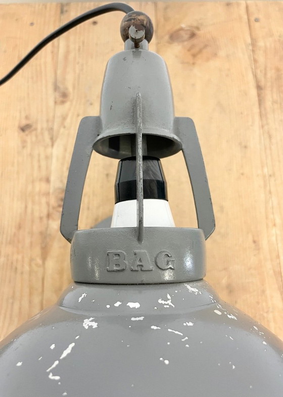 Image 1 of Lámpara de mesa industrial de BAG Turgi, años 50