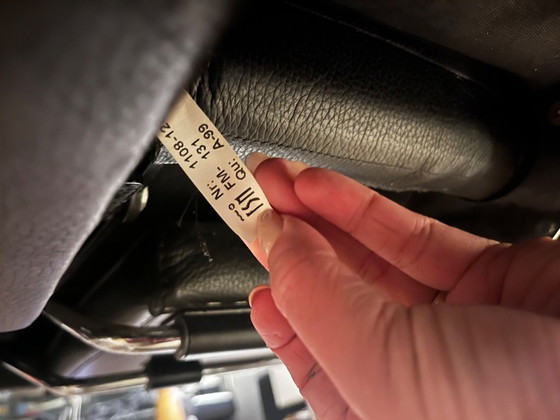 Image 1 of FSM Pavo Relax, met voetensteun, ligstand en inklapbare hoofdsteun. Uitvoering in zwart leer