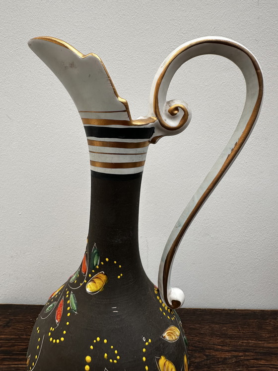 Image 1 of Vintage Soliflore Vase/Aiguillere - Hubert Becquet Quaregnon