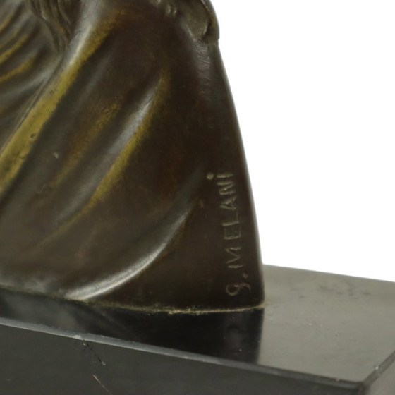 Image 1 of Statua in bronzo Art Deco Melani