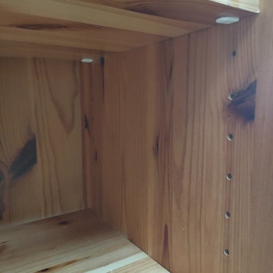 Image 1 of Vetrina svedese vintage Ikea anni '70/'80 in legno di pino