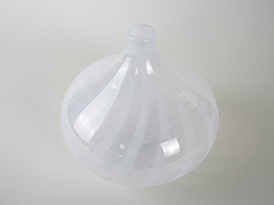 Image 1 of Glass vase, Italian design, 1960s, made in Italy