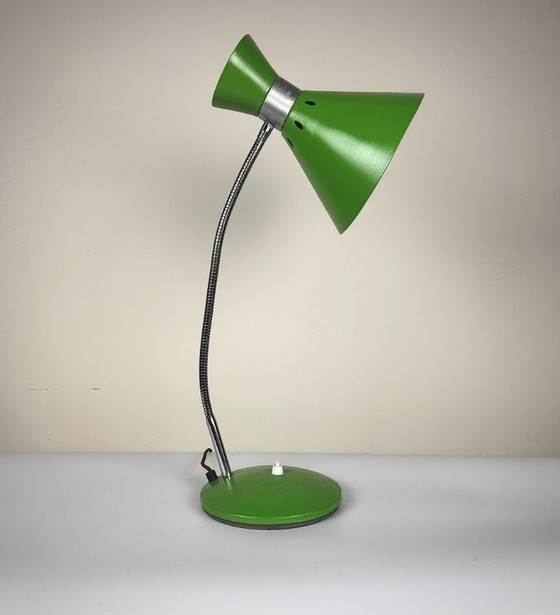 Image 1 of Vintage articulated lamp - pep green