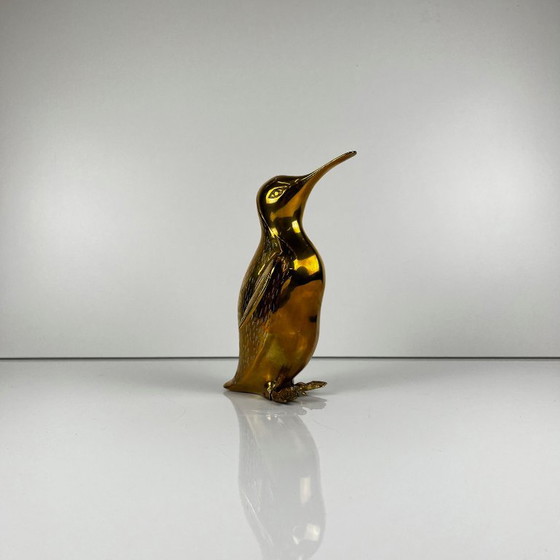 Brass penguin sculpture, Hollywood regency style - Midcentury modern – Decorative Objects (photo 2 of 13)