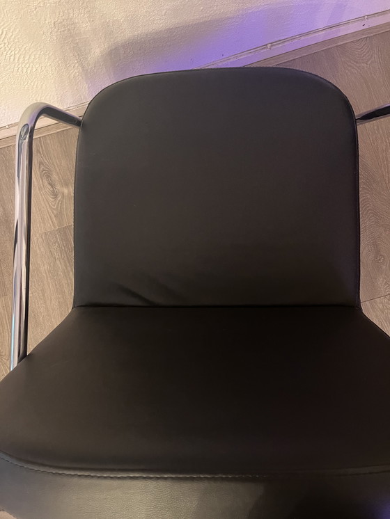 Image 1 of Bauhaus design - rocking chair - black - top condition