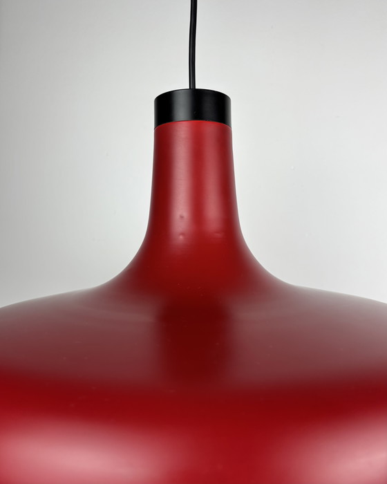 Image 1 of Staff Leuchten Arnold Berges, vintage hanglamp, matrode metalen lamp, Space Age, Mid Century, jaren 70, industrieel Duitsland