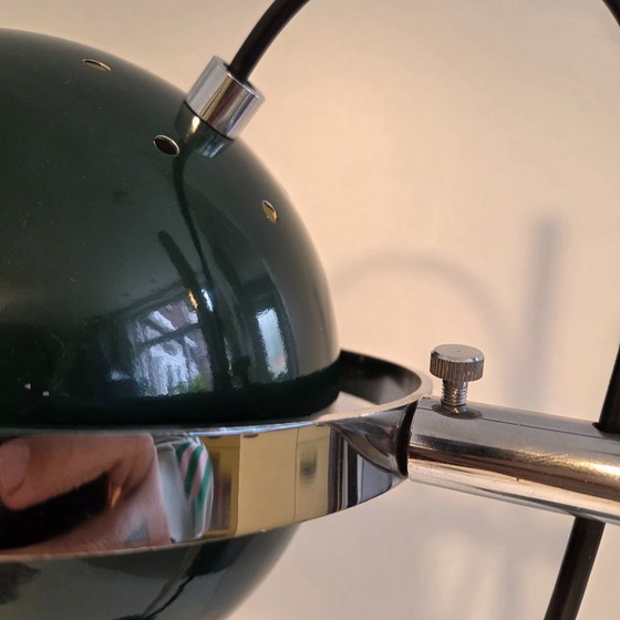 Image 1 of Vintage table lamp - Gepo - 1970s - Green