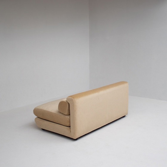 Image 1 of 2-Seater Sofa in Beige Velvet