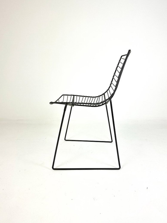 Juego de 6 sillas Arper Leaf, Sillas de comedor, Hierro, Negro (foto 10 de 12)