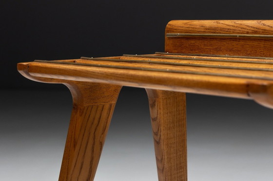 Image 1 of Porte-bagages conçus par Gio Ponti pour l'hôtel Parco, Italie, années 1950