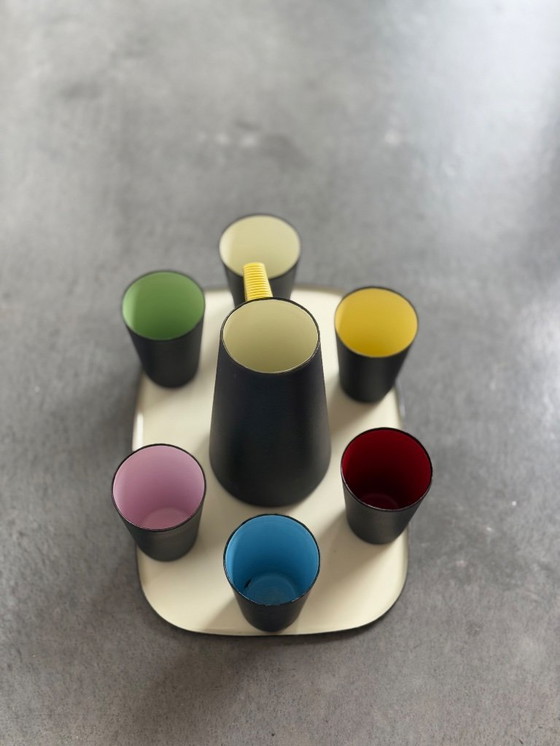 Image 1 of Set Glazen et Kan van Krenit