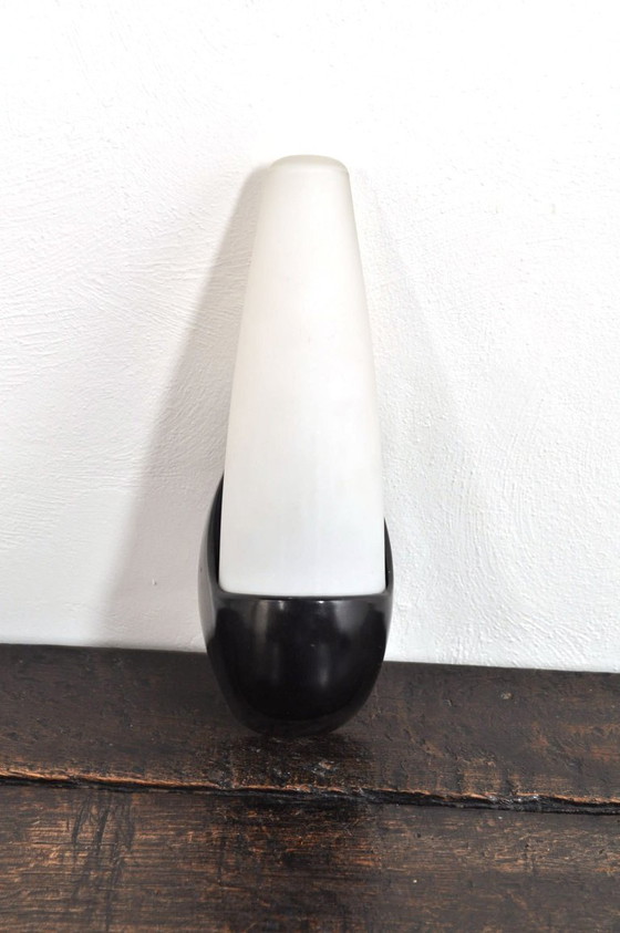 Image 1 of Vintage opaline / bakelieten wandlampen Bo-Niko