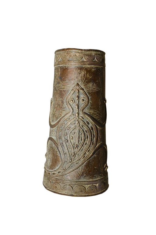 Antikes Armband aus Bronze, Tiermotiv, 11 x 23 cm – decoratieve objecten