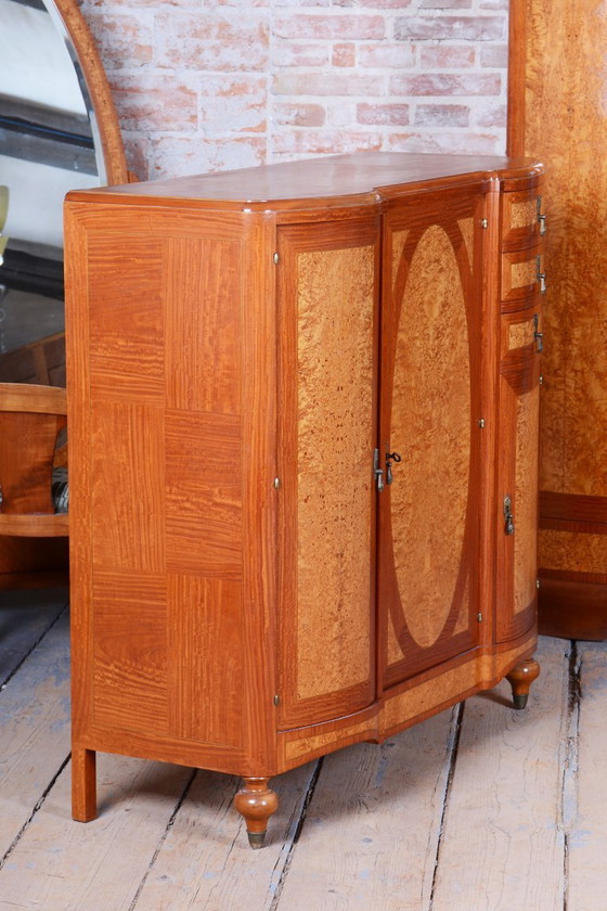 Gerestaureerde Art Deco Unieke Slaapkamer Suite, door Louis Majorelle, Frankrijk, jaren 30 – Slaaptoebehoren (photo 9 of 168)