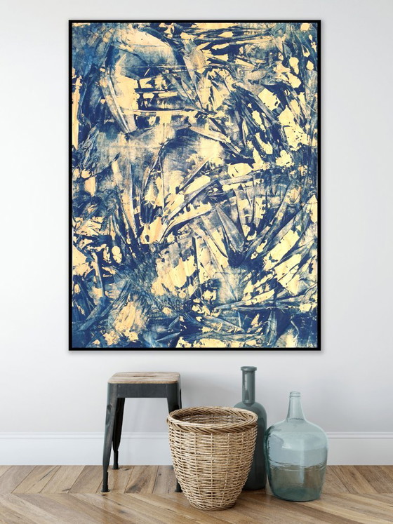 Jürgen Angeler - Golden 3D Wings – Paintings & Drawings, Canvas, Abstract (photo 12 of 24)