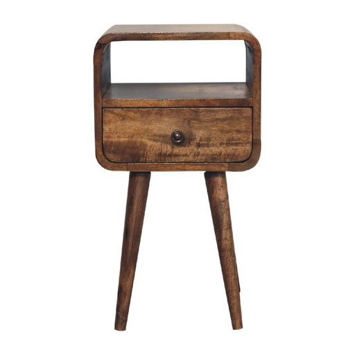 Table de chevet scandinave compacte