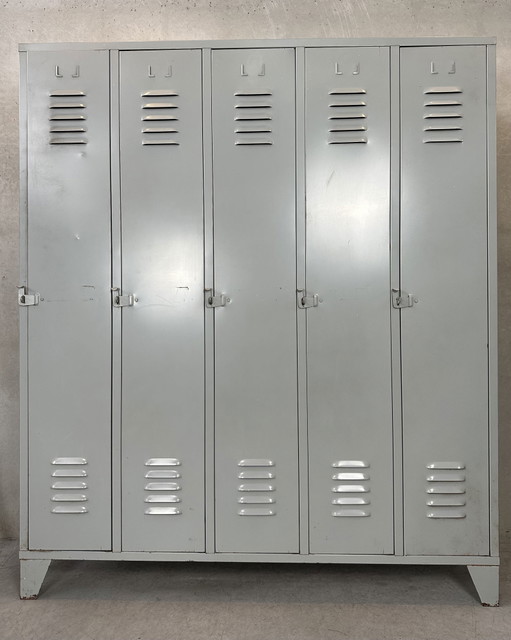 Armario industrial vintage (5 puertas)