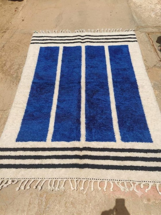 Alfombra bereber marroquí hecha a mano de 300 x 200 cm. – Wool (photo 3 of 8)