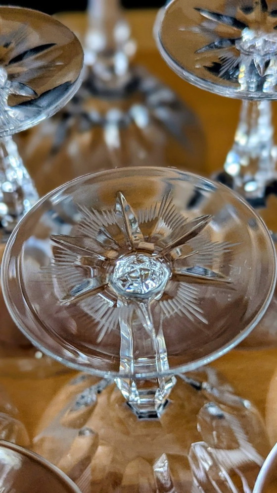 Set van 12 Villeroy & Boch kristallen likeurglazen, champagneglazen – Villeroy und Boch, Glazen & Karaffen (photo 8 of 11)