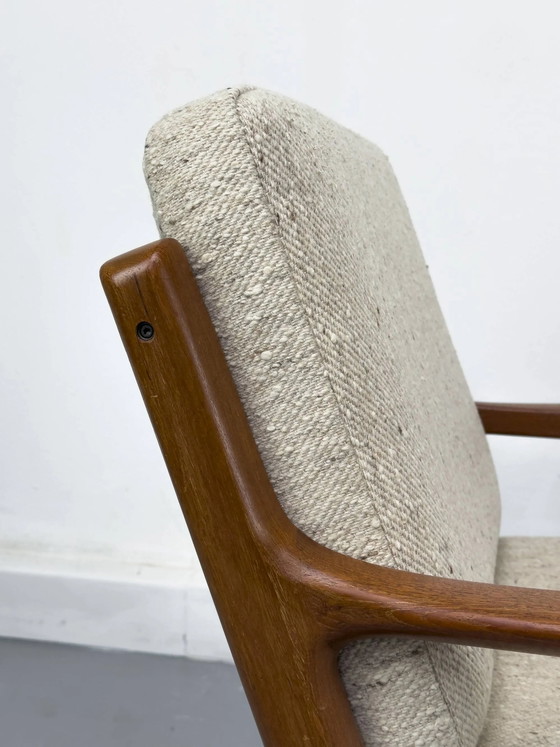 Senator Fauteuils in Teak en Wol van Ole Wanscher voor Cado, Set van 2 – Wool, Mid Century Modern (photo 10 of 25)