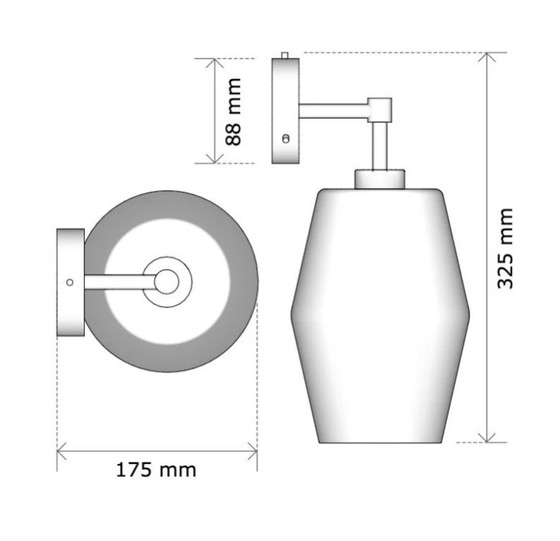 Image 1 of Lampada da parete Rothschild & Bickers PICK-N-MIX FLASK