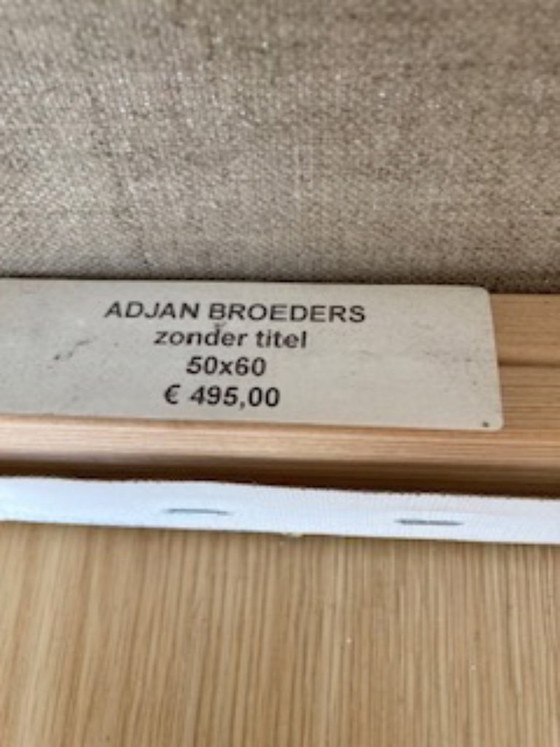 Image 1 of Twee schilderijen Adjan Broeders 50 x 60