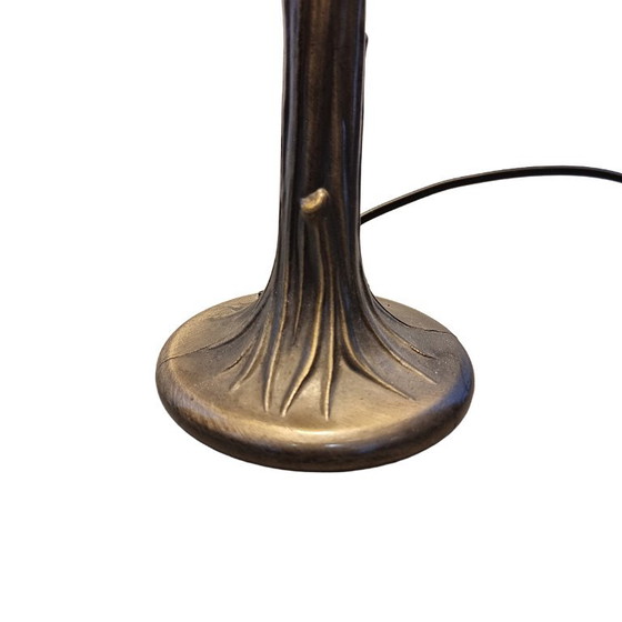 Classic Tiffany Style Table Lamp, Late 20th Century – Glass (photo 5 of 7)