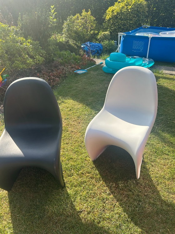 Image 1 of Panton stoelen, set van 6