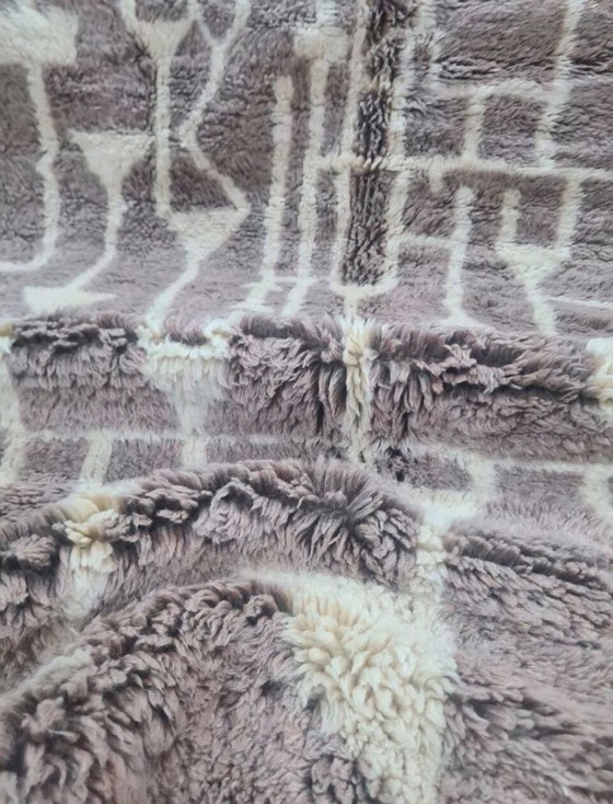 Image 1 of Groot Berber tapijt MRIRT vintage uitzonderlijke wol 300 x 200 cm