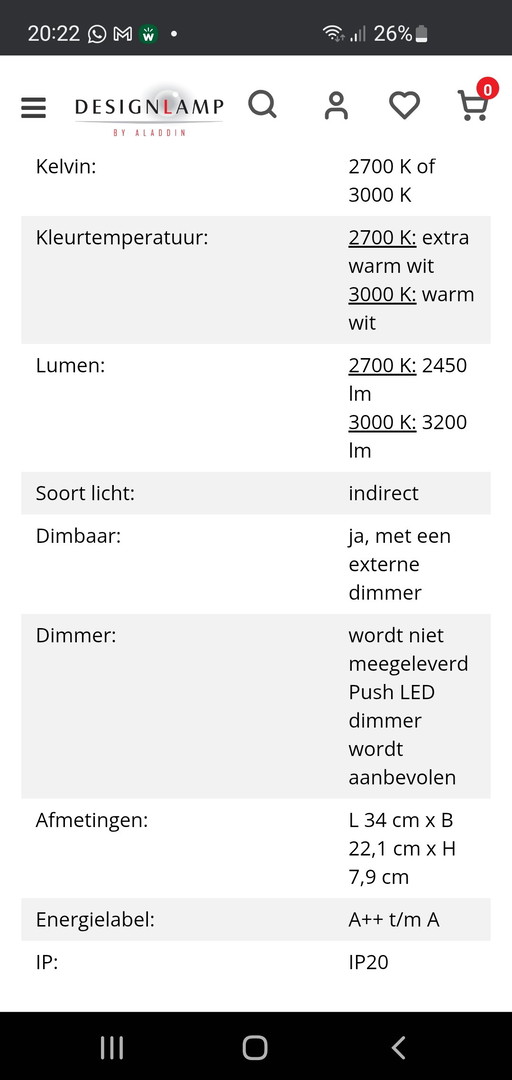 3 apliques de pared Artemide Mesmeri (blancos)