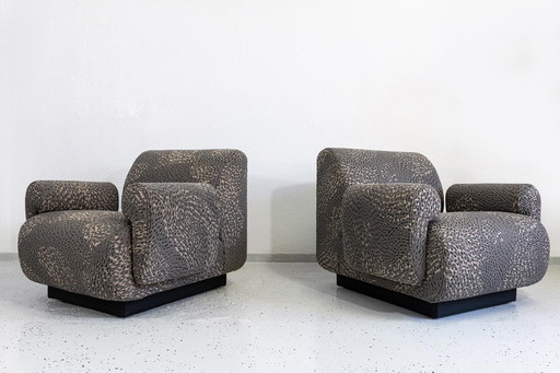 Modulare Loungesessel / Sofa von Eberhard Geißler, Oelsa, Deutschland, 1970er Jahre