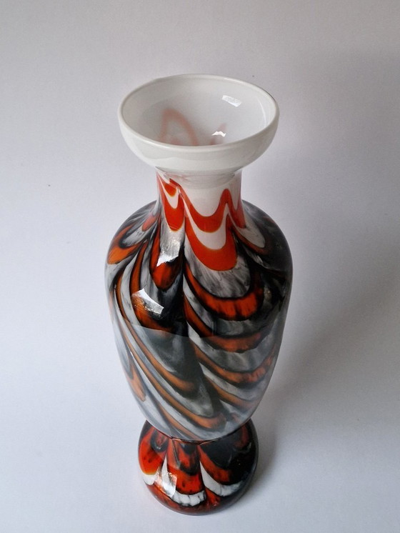 Image 1 of Empoli - Grote vintage vaas van Carlo Moretti - 37 cm