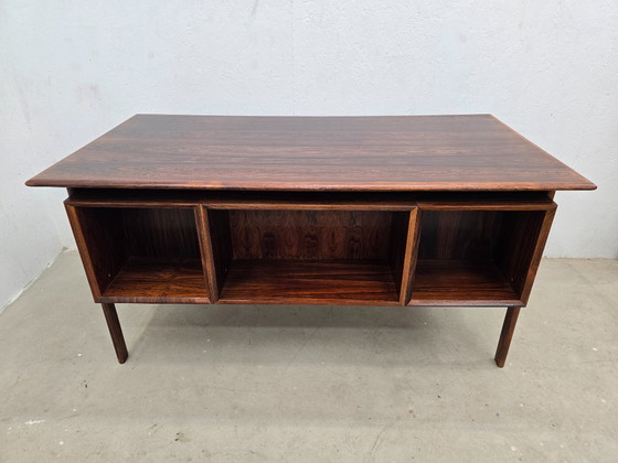 Image 1 of Rio rosewood desk by Erik Brouer for Brouer Møbelfabrik