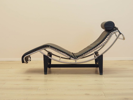 Image 1 of Leren chaise longue, LC4-model, jaren 80, gemaakt in Italië.