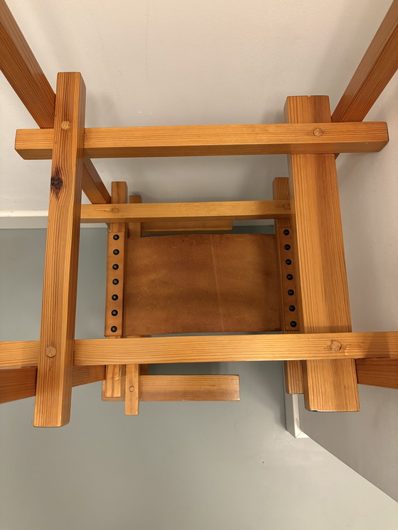 Image 1 of Seggiolone in stile “Gerrit Rietveld”.