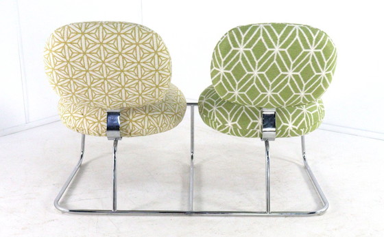 Image 1 of Artifort Vega canapé banquette vintage rembourré