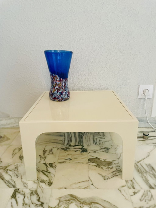 Vintage Plastic Couchtisch 1972 - Design Marc Feld Für Prisunic Holland
