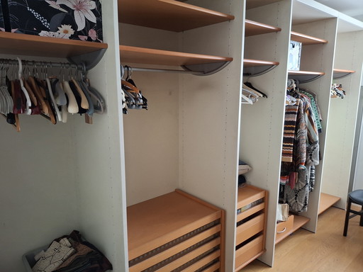Interlübke modular open wall cabinet