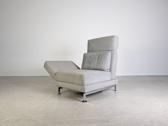 Image 1 of Brühl Moule medium armchair chaise longue swivel seat recamiere