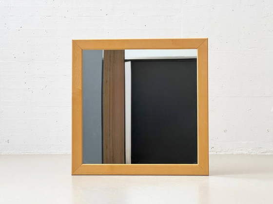 Image 1 of Elegant square wall mirror, 1950s/60s